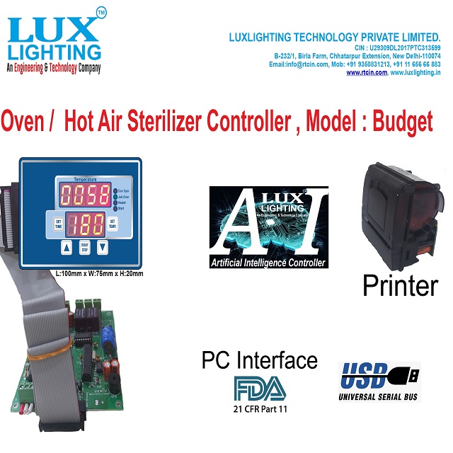 Autoclave / Sterilizer Controller - Budget Model